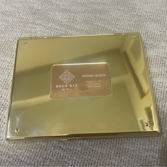 *NIB* GOLD Brow Bar by Reema Hollywood Icon Face Kit in Drama Queen Palette - Picture 5 of 9